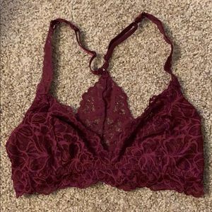 Purple bralette